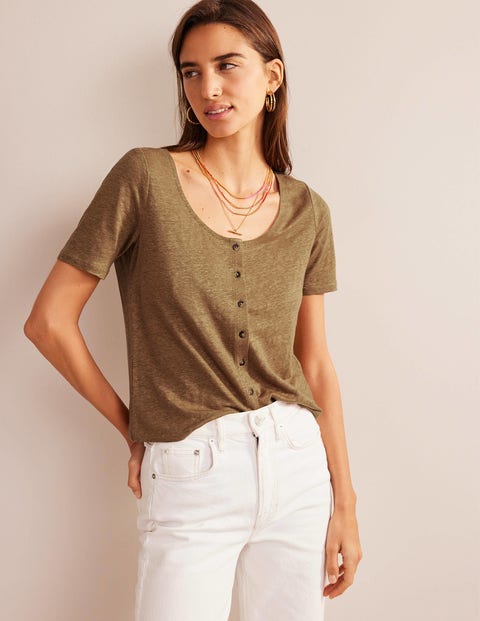 Linen t-shirt