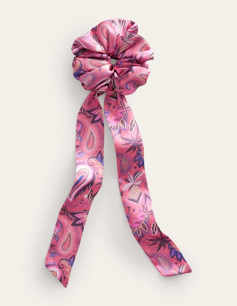 Scarf Hair Scrunchie Coral Women Boden