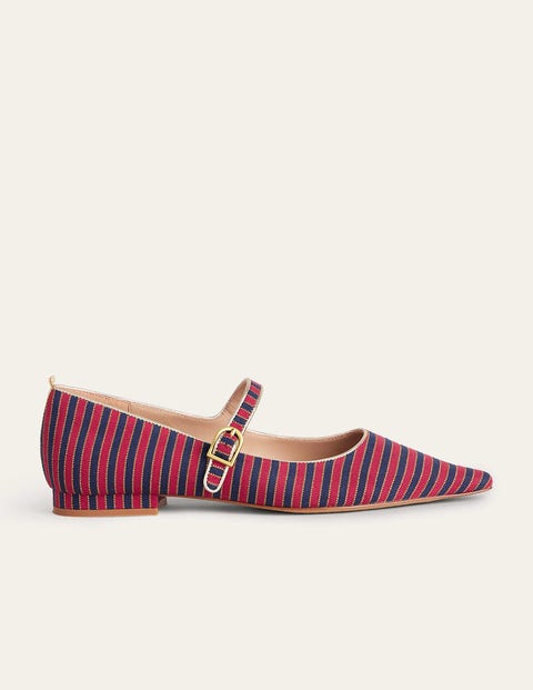 Pointed Toe Mary Jane Shoes Navy Women Boden