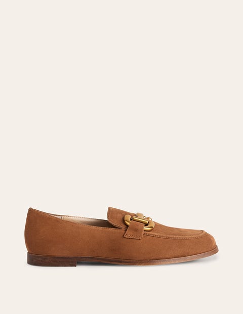 Iris Snaffle Loafers - Ginger snap | Boden UK