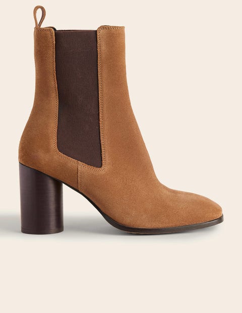 Heeled Chelsea Boots Brown Women Boden