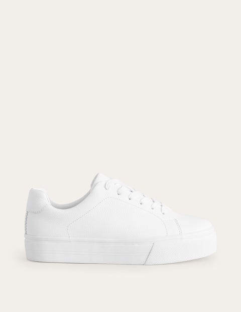 Flatform Trainers White Women Boden