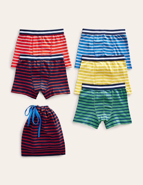 Boxers 5 Pack Multi Boys Boden