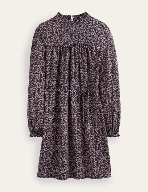 Lässiges Minikleid aus Jersey mit Passe Damen Boden