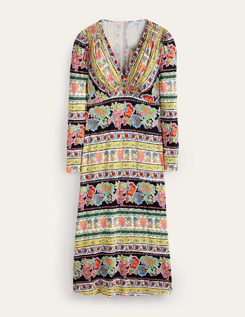 Jersey Midi Tea Dress