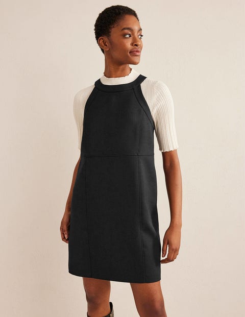 black shift dress