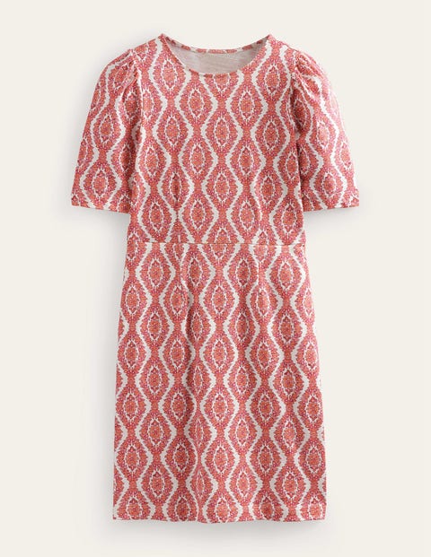 Boden Crew Neck Jersey Dress Amaryllis, Botanic Wreath Women | ModeSens