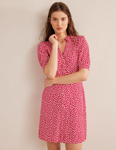 petite button up dress