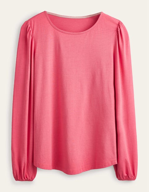 Supersoft Long Sleeve Top Coral Women Boden
