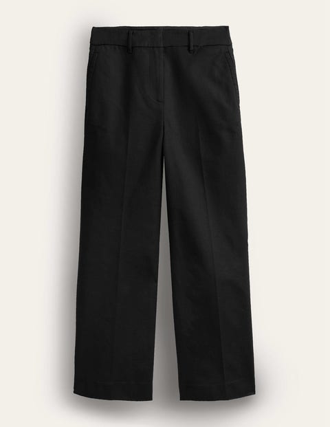 High Waisted Richmond Trousers Black Women Boden