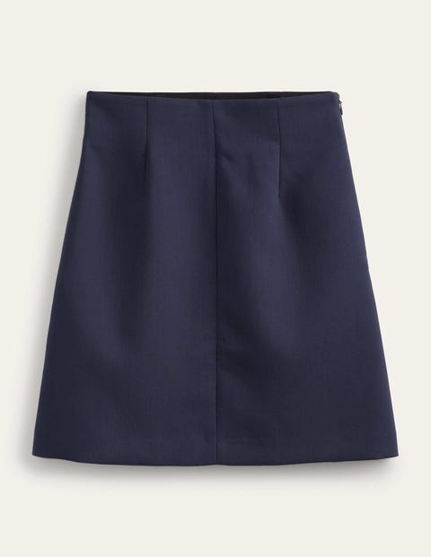 Black jersey a clearance line mini skirt