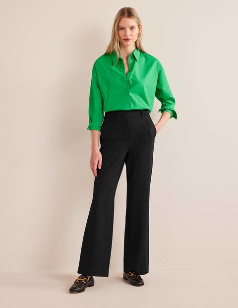 Hampshire Flared Trousers - Black