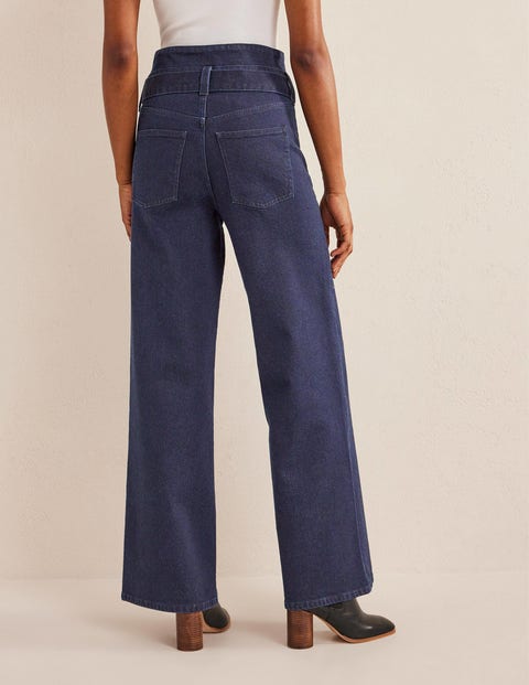 High waisted tie jeans cheap
