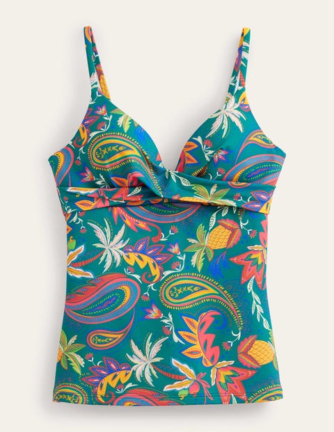 Capri Cup-size Tankini Top Multi Women Boden