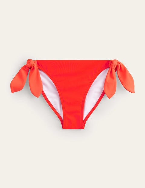 Tie Side Bikini Bottom Red Women Boden