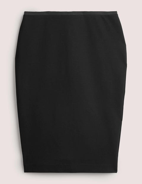 Hampshire Ponte Skirt Black Women Boden