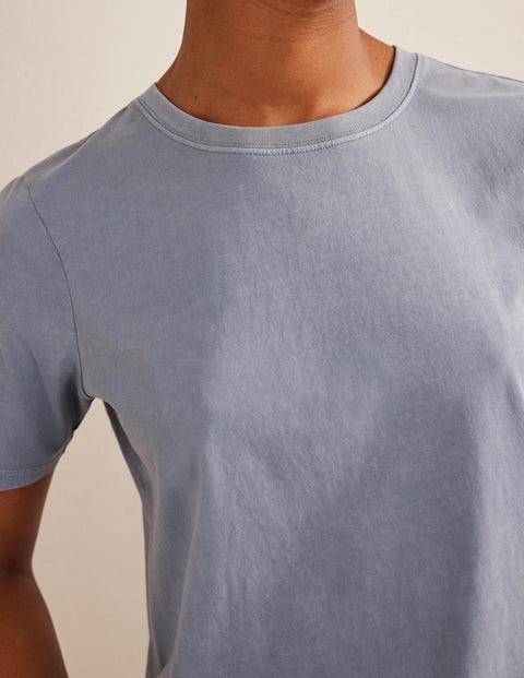 T-Shirt Boden US | - Blue Vegetable Dyed Crew
