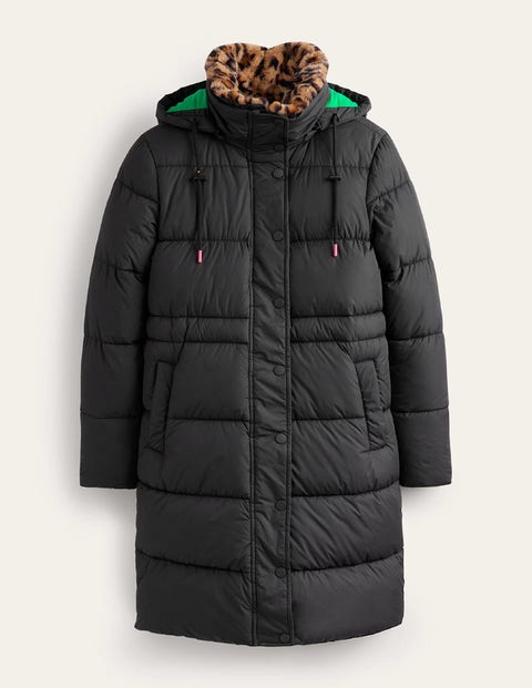 Boden Bamburgh Puffer Coat Black Women