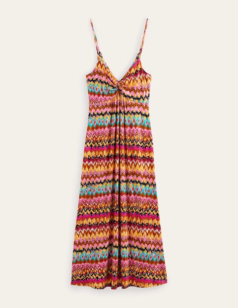 Strappy Jersey Maxi Dress Multicouloured Women Boden