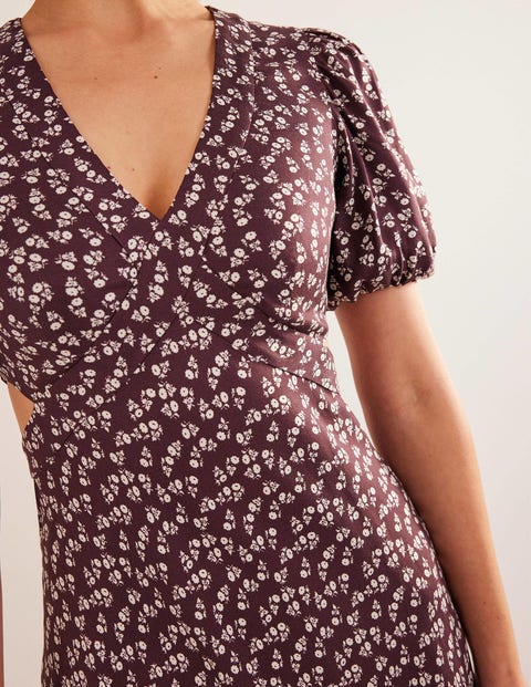 Cut out tea dress top