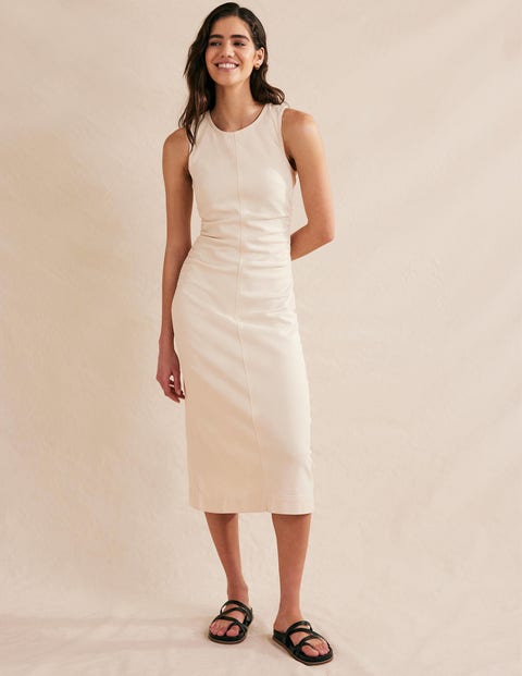 Colleen Ruched Midi Dress