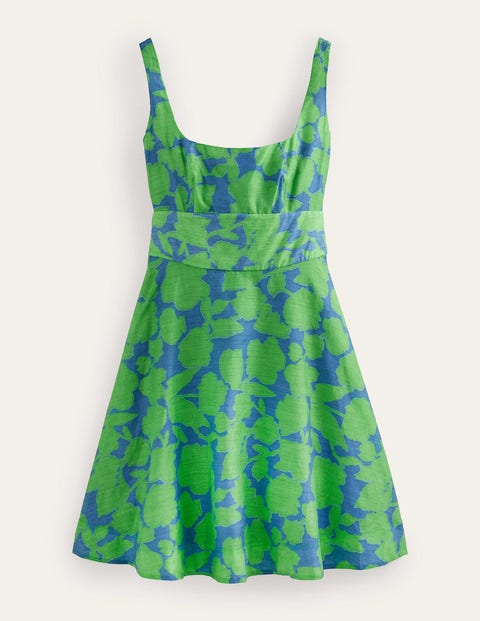 Organza Mini Dress Green Women Boden