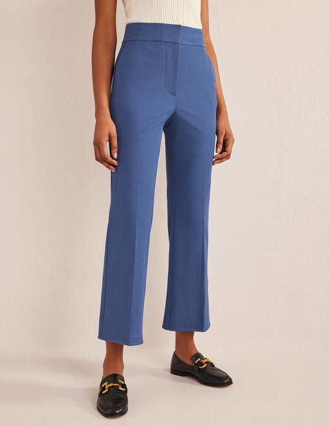 Cropped flared trousers - Woman