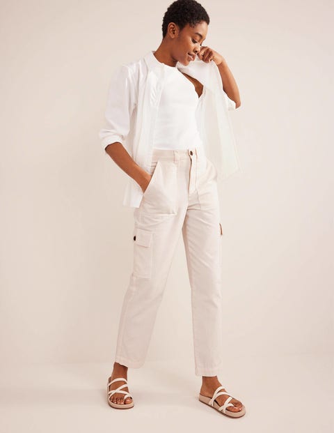 Buy Cargo Pants White Online In India  Etsy India