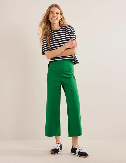 Cropped Jersey Trousers Rolling Hills Women Boden, Rolling Hills