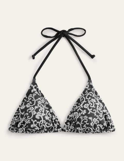 String Bikini Top Black Women Boden