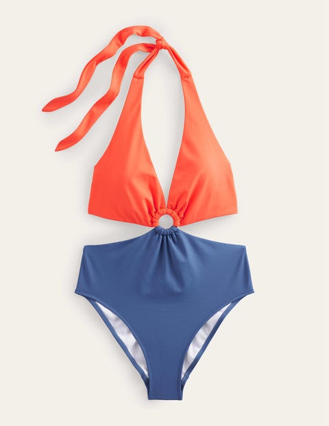 Resin Ring Swimsuit Orange Women Boden