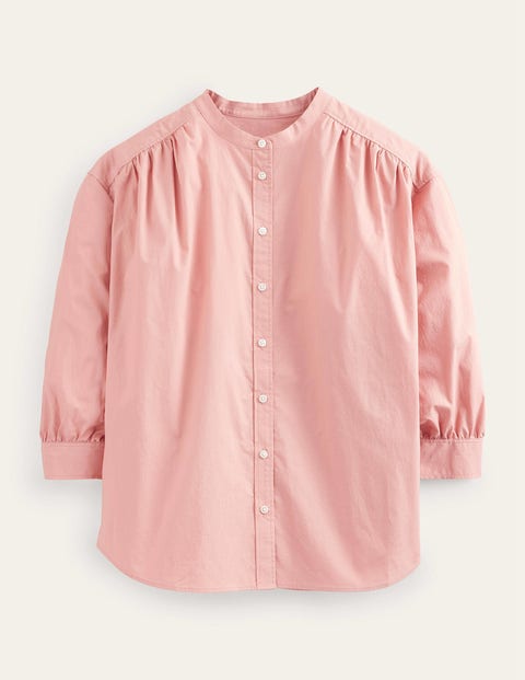 pink shirt with rose