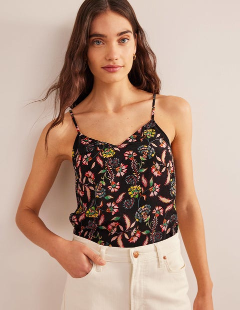 Silk Cami - Multi, Blossom Pome