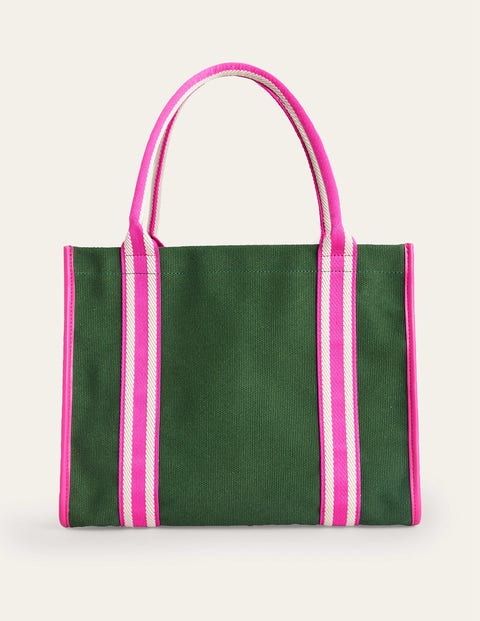 Tilda Canvas Tote Bag Green Women Boden