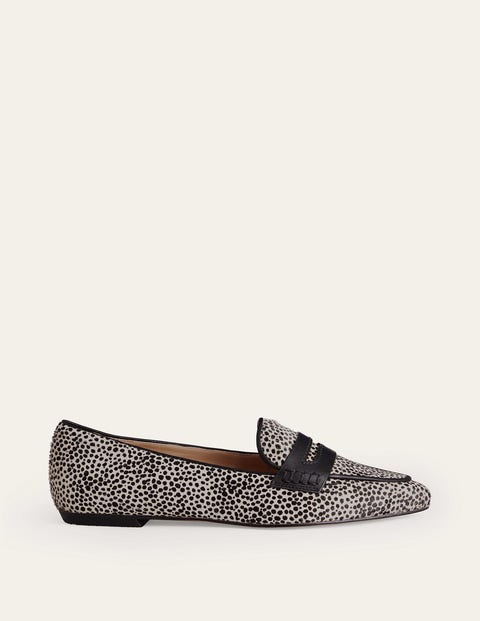 Boden Pointed Loafers Micro Dalmation Women