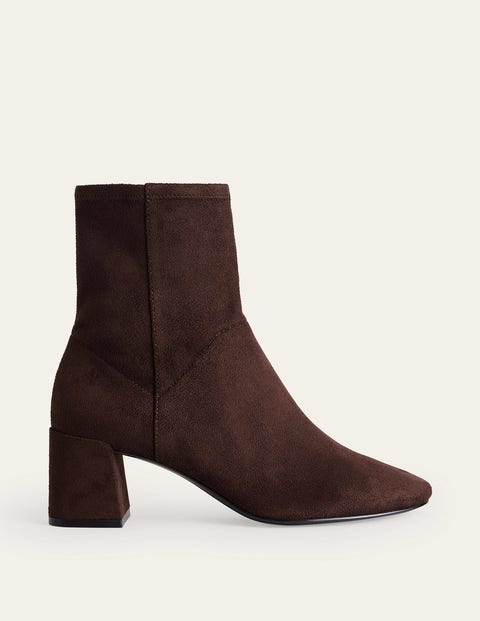 Cara Stretch Ankle Boot Brown Women Boden