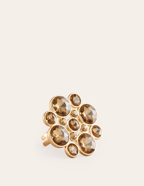 Boden Andrea Jewel Cluster Ring Gold Women