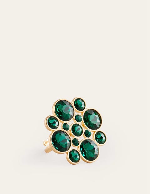 Andrea Jewel-Cluster Ring Green Women Boden