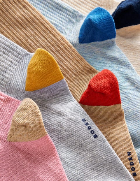 Chaussettes Languette Coeur Love - Fun Et Colorée