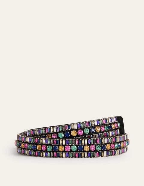 thumbnail image 2 of 5 Pcs Of Handmade Pom Pom Decorative Belt,colorful Textiles Art Belt 2 of 9