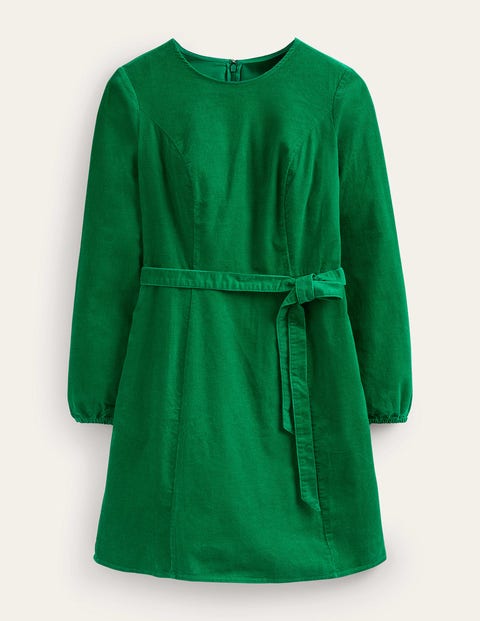 Boden Harriet Cord Dress Veridian Green Women