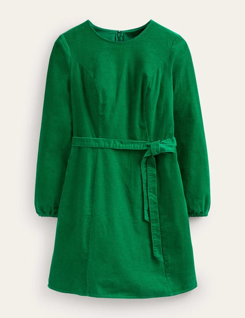 Harriet Cord Dress Green Women Boden