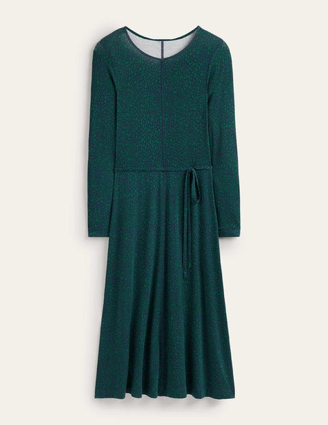 Lucy Jersey Midi Dress Green Women Boden