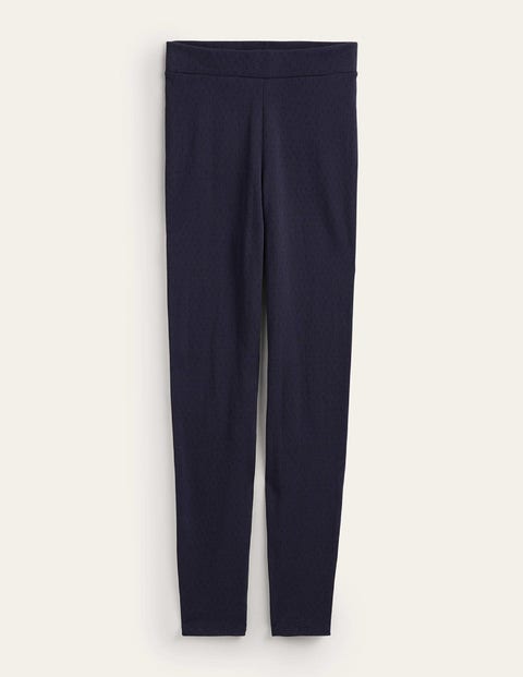 Pyjama-Leggings aus Jersey Damen Boden, Marineblau