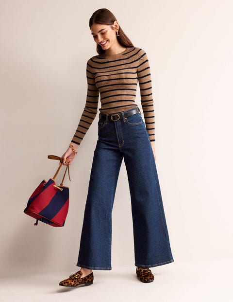 wide leg jeans