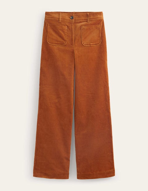 Westbourne Cordhose Damen Boden, Kürbis