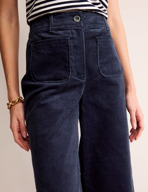 Westbourne Corduroy Pants - Navy | Boden US