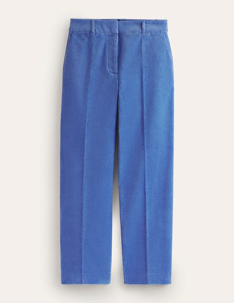 Kew Corduroy Trousers Blue Women Boden