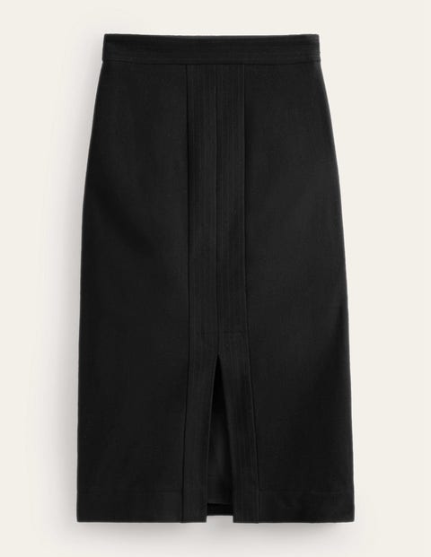 Boden Wool Pencil Skirt Black Women