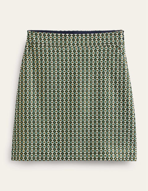Boden A-line Jacquard Mini Skirt Jacquard Women